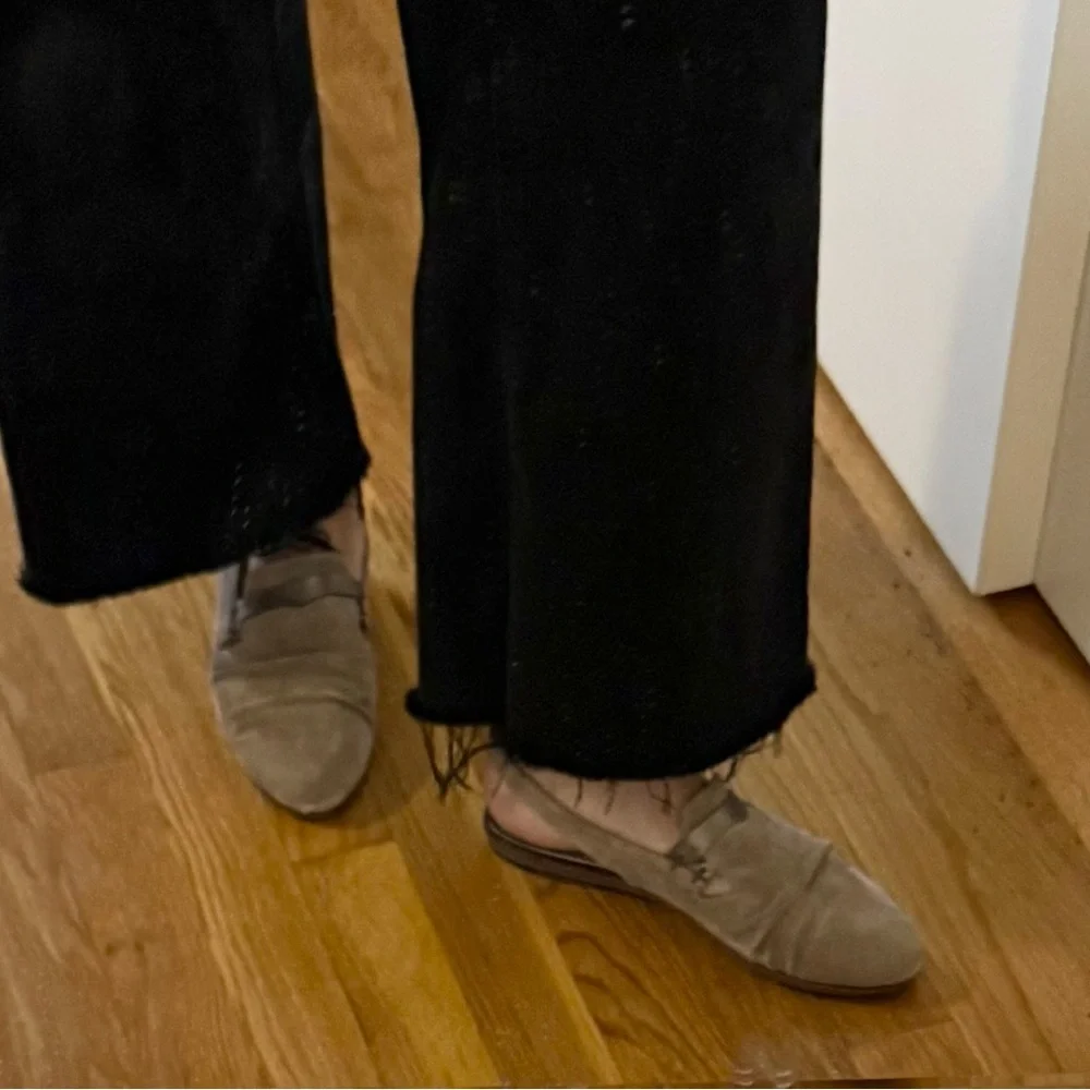 Pantanetti Suede Slingback Ballet Flats – Italy